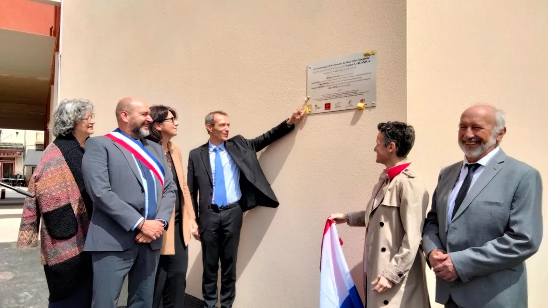 Inauguration de l'espace Gargantua à Langogne