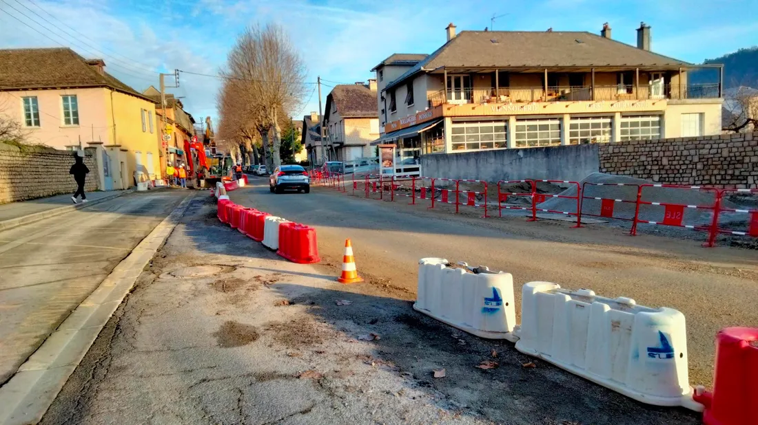 La partie la plus difficile des travaux est terminée sur le Boulevard Saint-Dominique