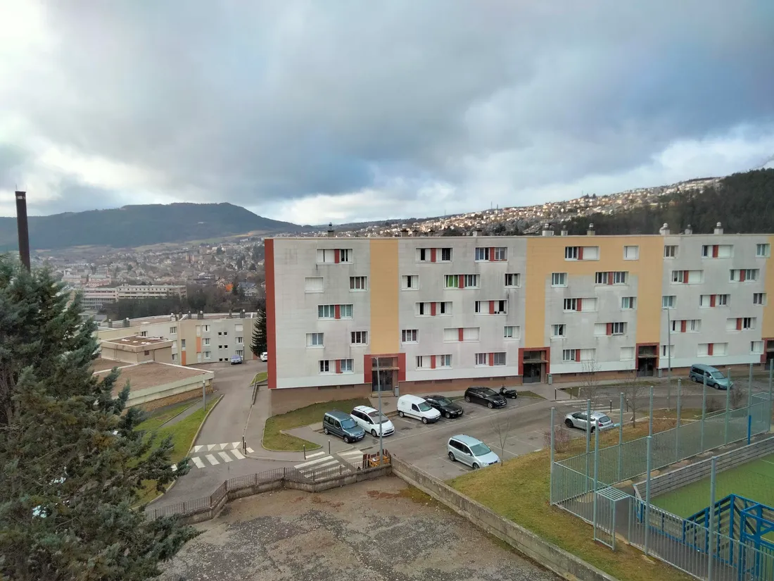 Le quartier Fontanilles, au-dessus de Mende