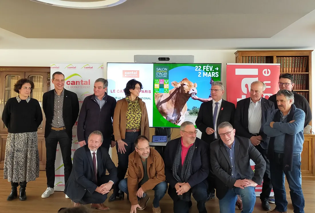 Les participants  Cantal au SIA