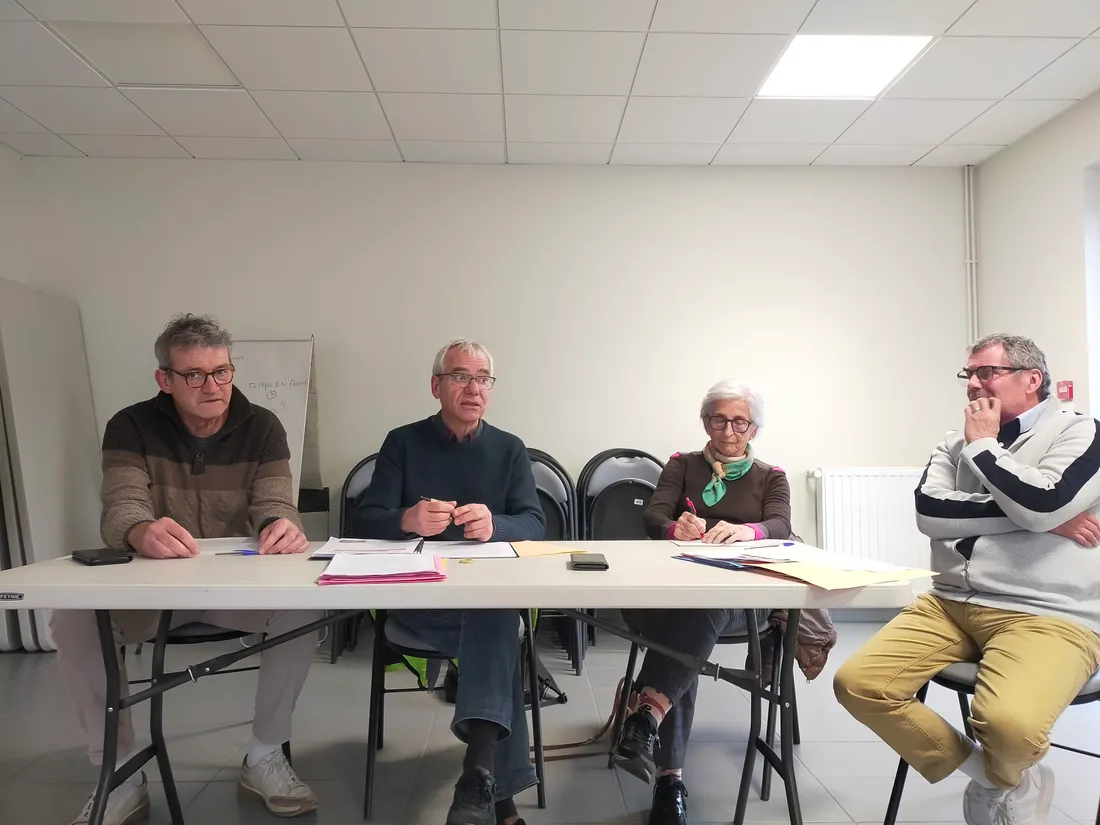 Les bénévoles du secours populaire du Cantal