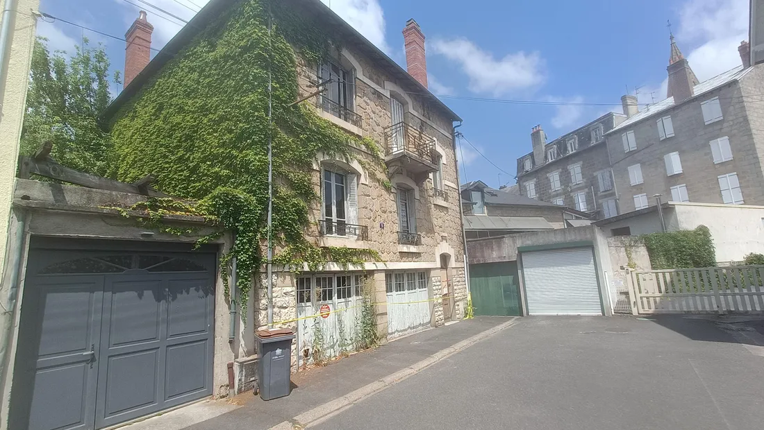 Un corps a été retrouvé le 1er juillet 2025 dans cette maison de Brive (Corrèze).