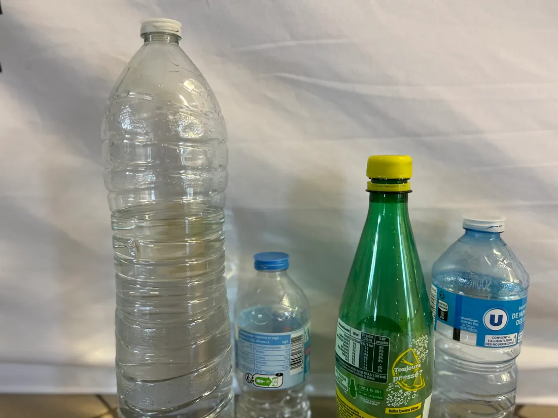 Bouteilles en plastique