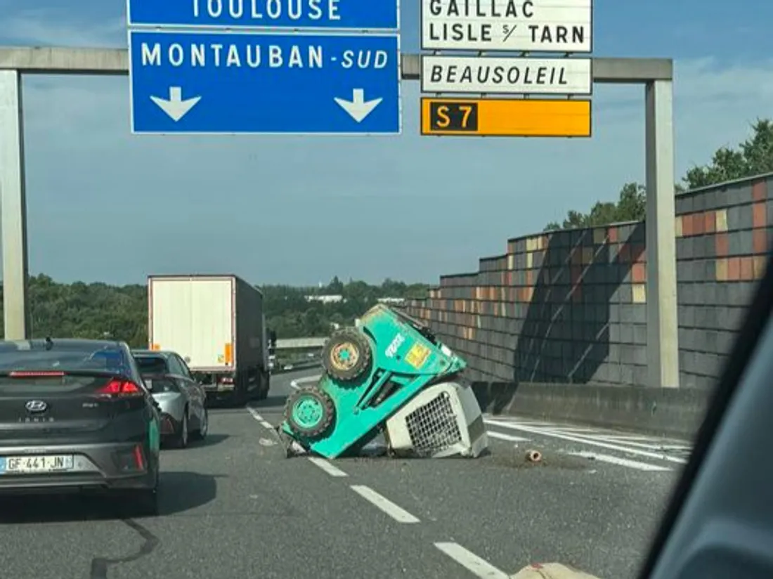 Incident Rocade Montauban - 