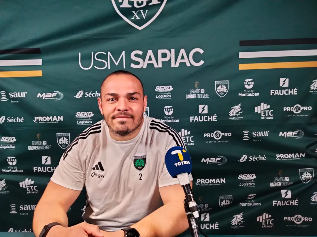 Léo Aouf, pilier de l'US Montauban
