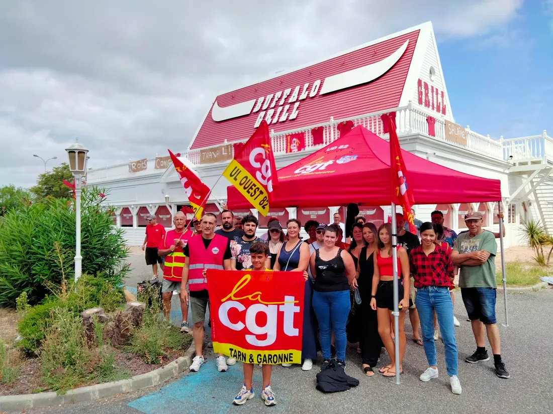 La mobilisation des salariés et de la CGT pour le barbecue solidaire