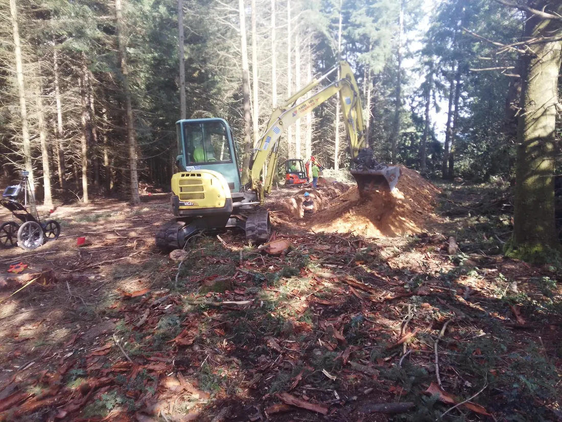 Campagne d'exhumation à Meymac