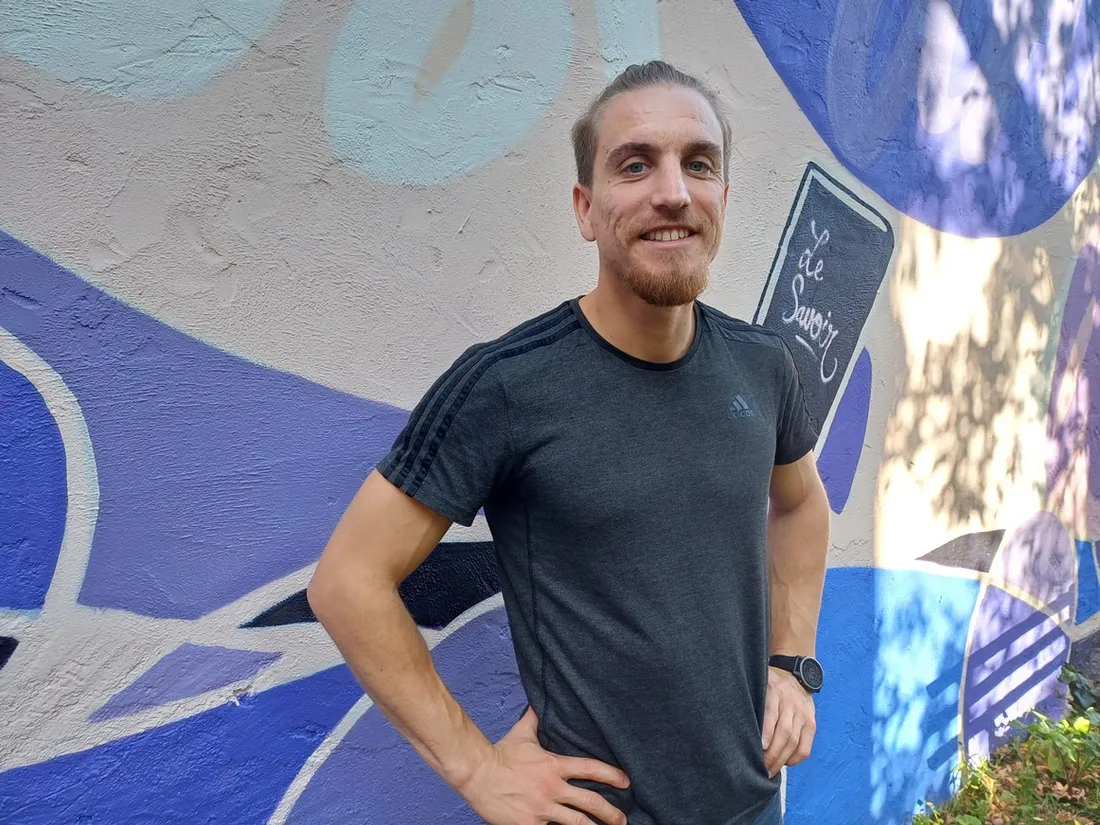 Nathan Caparros de retour de la jungle de la Guyane française.