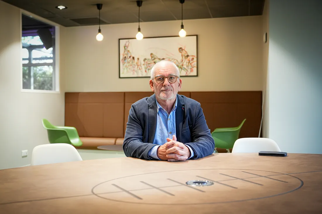 Joël Castany, le président de la Ligue Occitanie de rugby