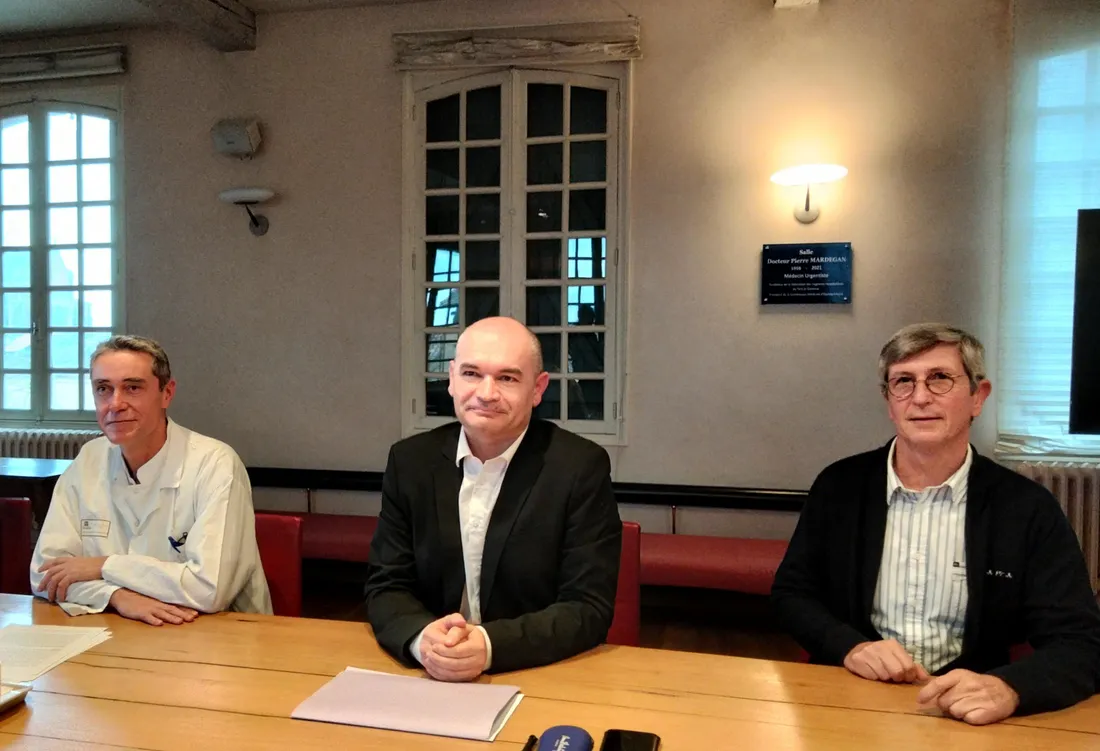 Jérôme Roustan, Sébastien Massip, Jean-Christophe Quod - Hôpital Montauban