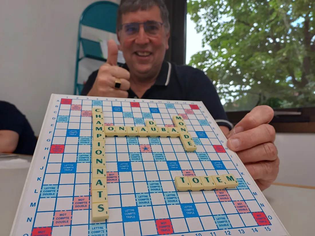 Pascal Astresses vice-président de la Fédération Française de Scrabble.