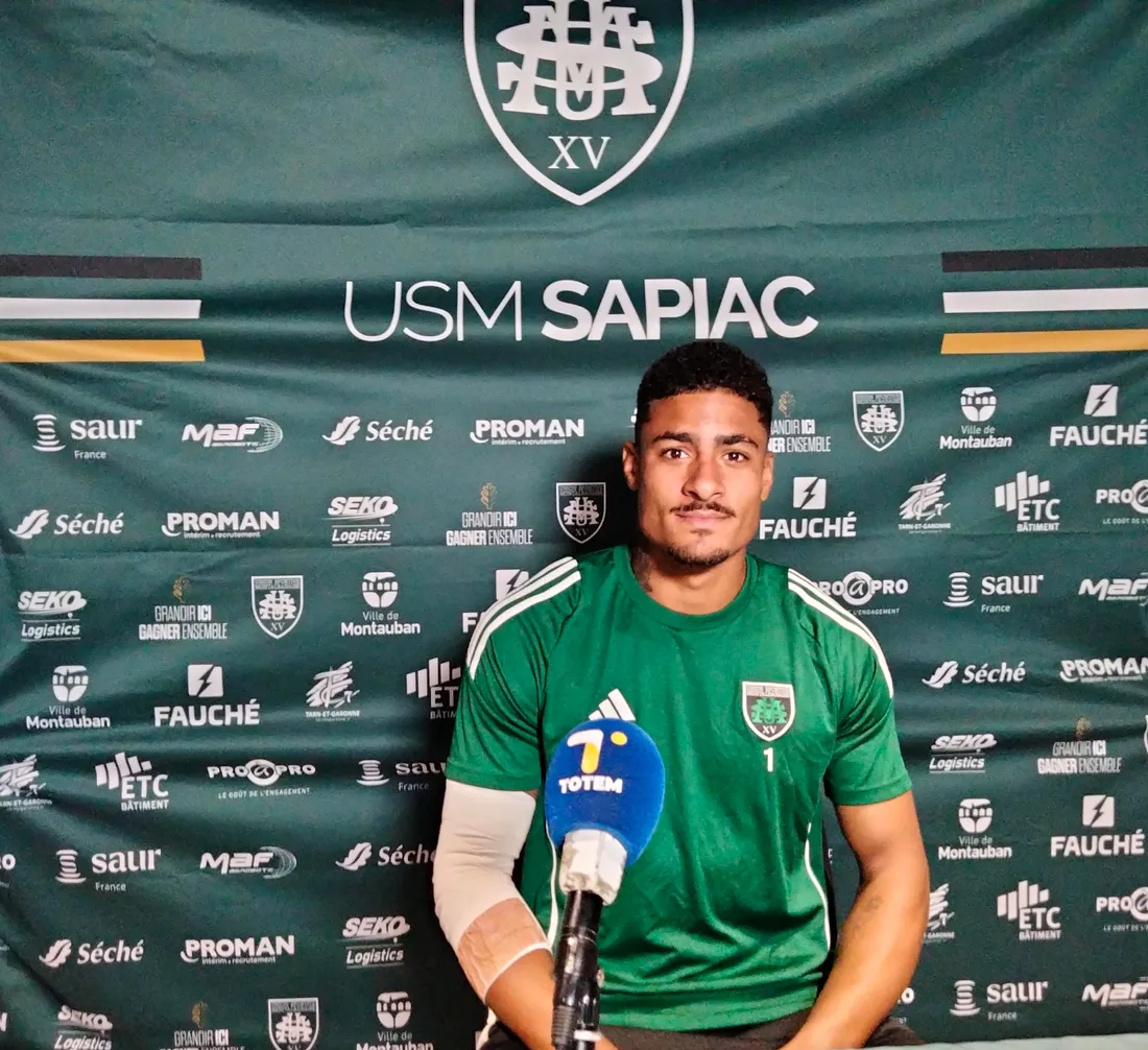 Stéphane Ahmed, ailier de l'USM