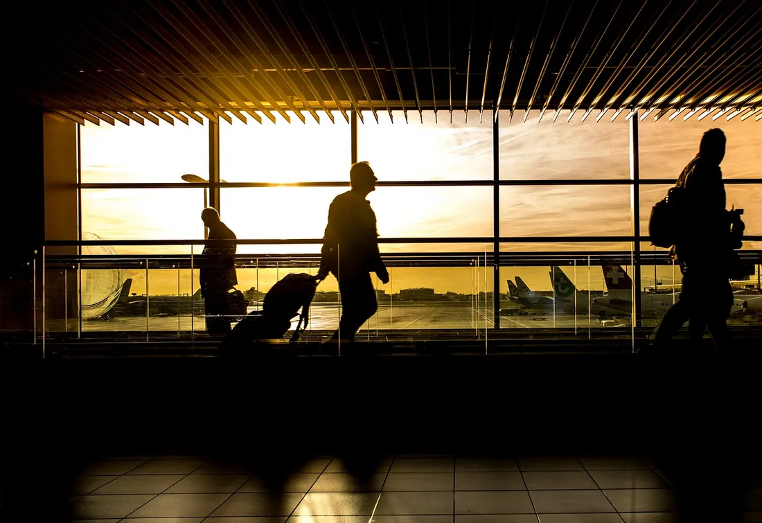 Aéroport et voyage