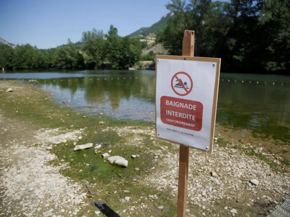 Baignade temporairement interdite à Millau (Aveyron).