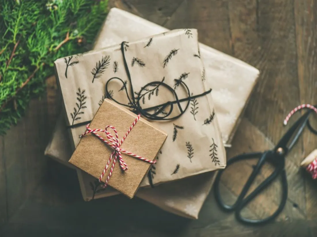 Des cadeaux de Noël (illustration).
