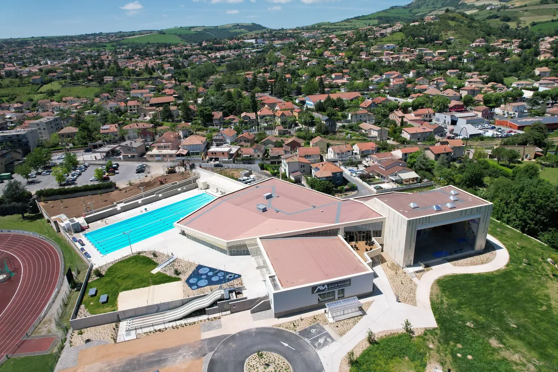 Le complexe sportif Alice-Milliat à Millau (Aveyron).