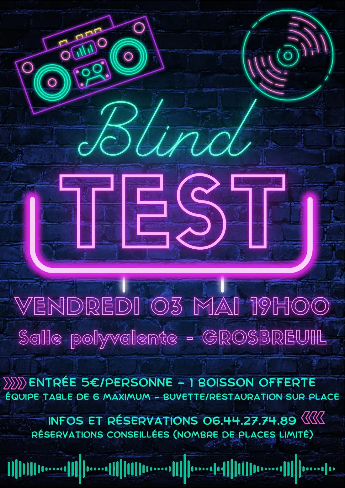 Blind test à Grosbreuil