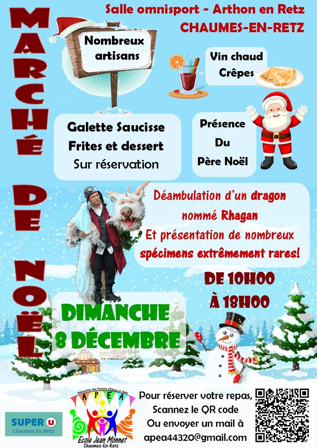 Marché de Noël d'Arthon en Retz 