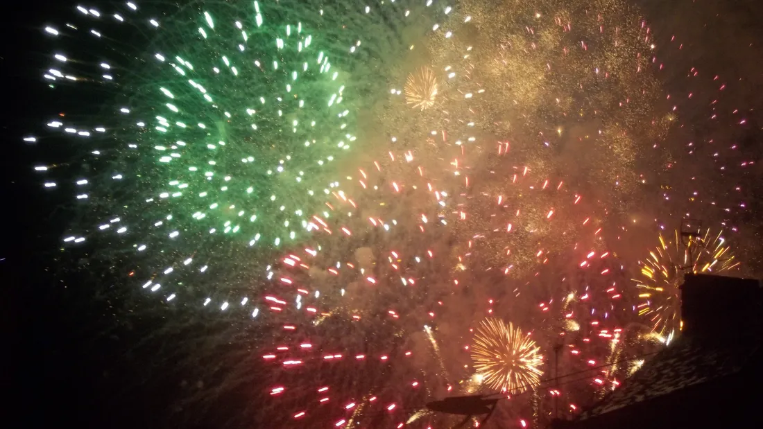Feu d'artifice de Saint-Marc-sur-Mer (image d'illustration)