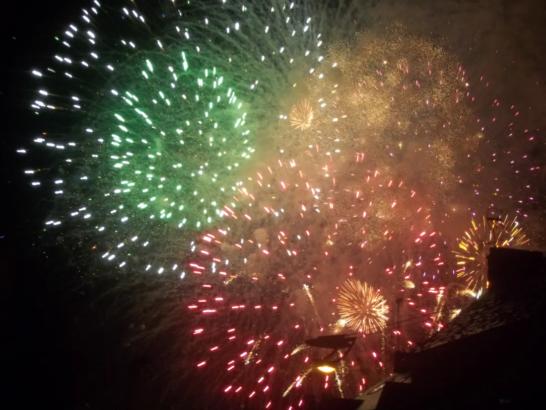 Feu d'artifice de Saint-Marc-sur-Mer (image d'illustration)