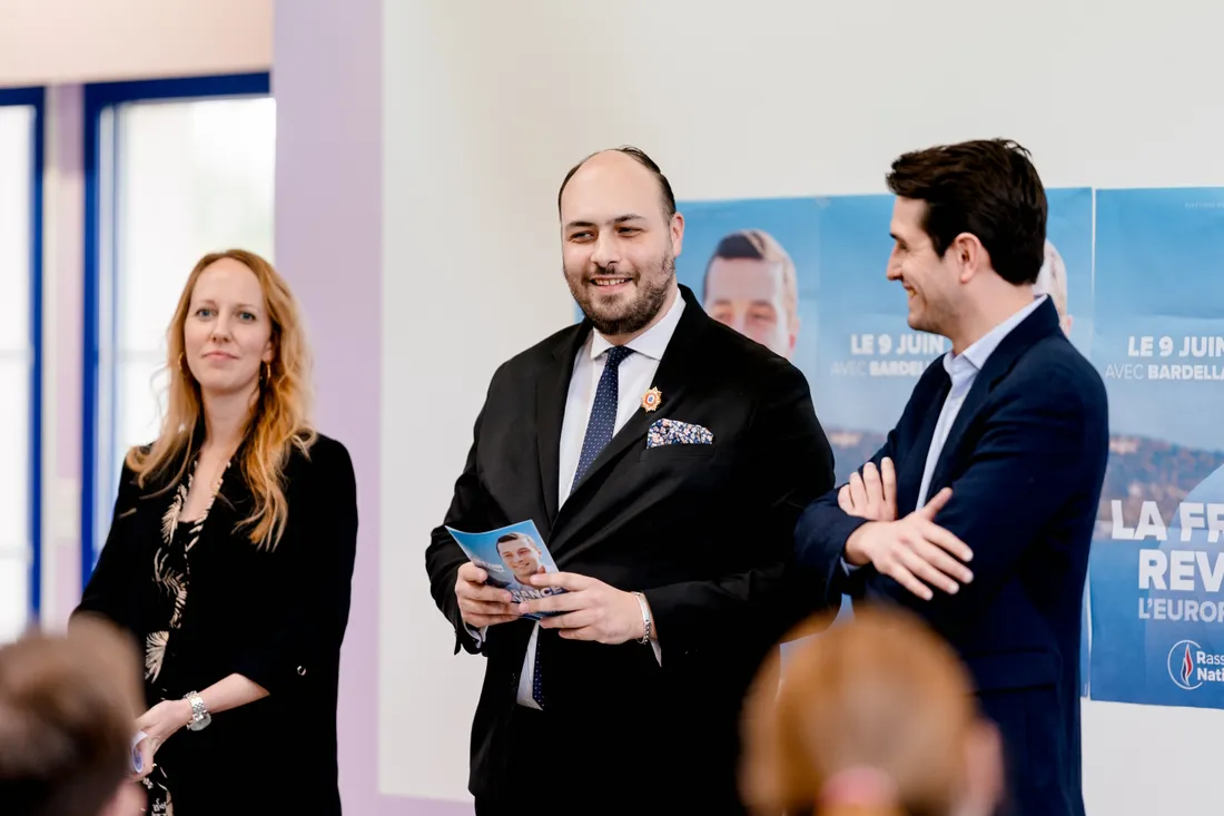 Gauthier Bouchet, candidat aux Législatives 2024 pour le RN