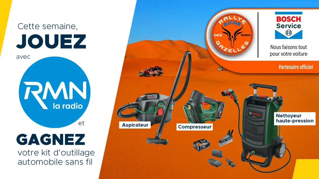 2025.15 Bosch Car Service Rallye Aïcha des Gazelles du Maroc