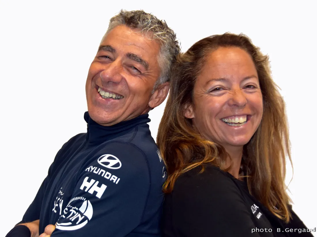 Manuel Cousin et Alexia Barrier