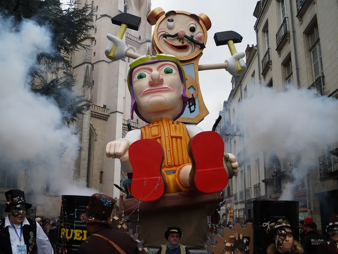 Le Carnaval de Nantes, édition 2018. Illustration