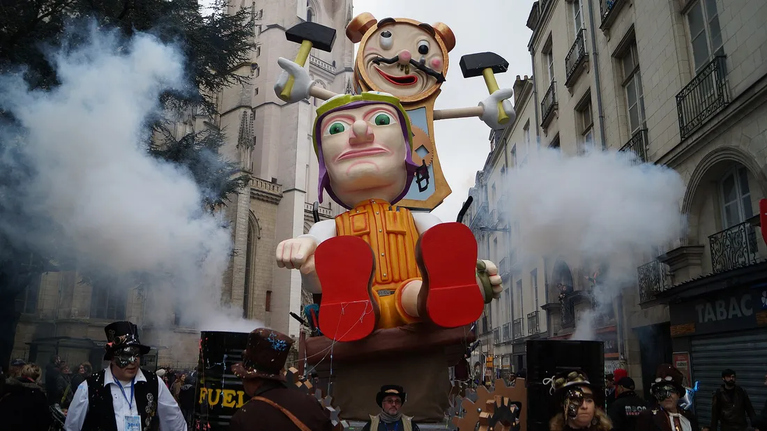 Le Carnaval de Nantes, édition 2018. Illustration