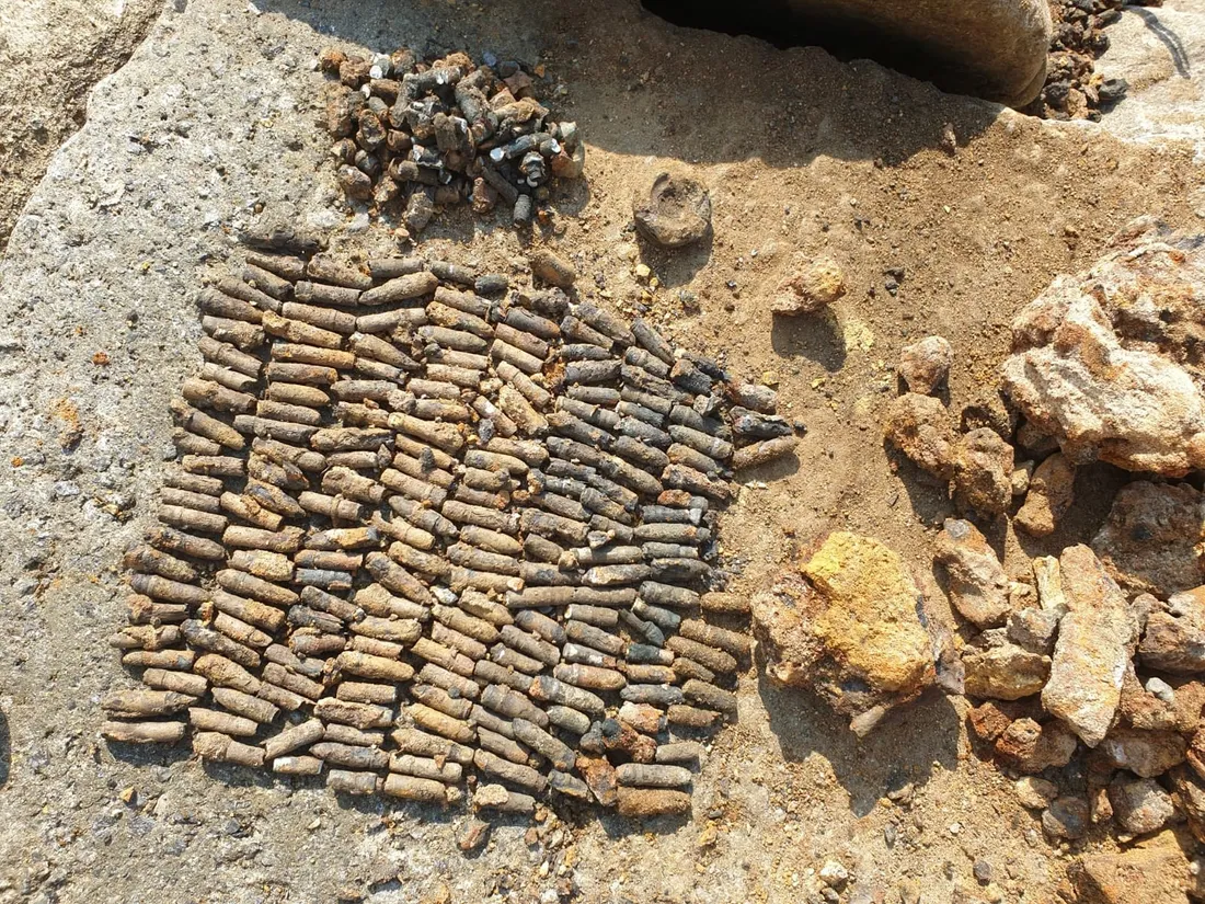 Des munitions découvertes à Batz-sur-Mer