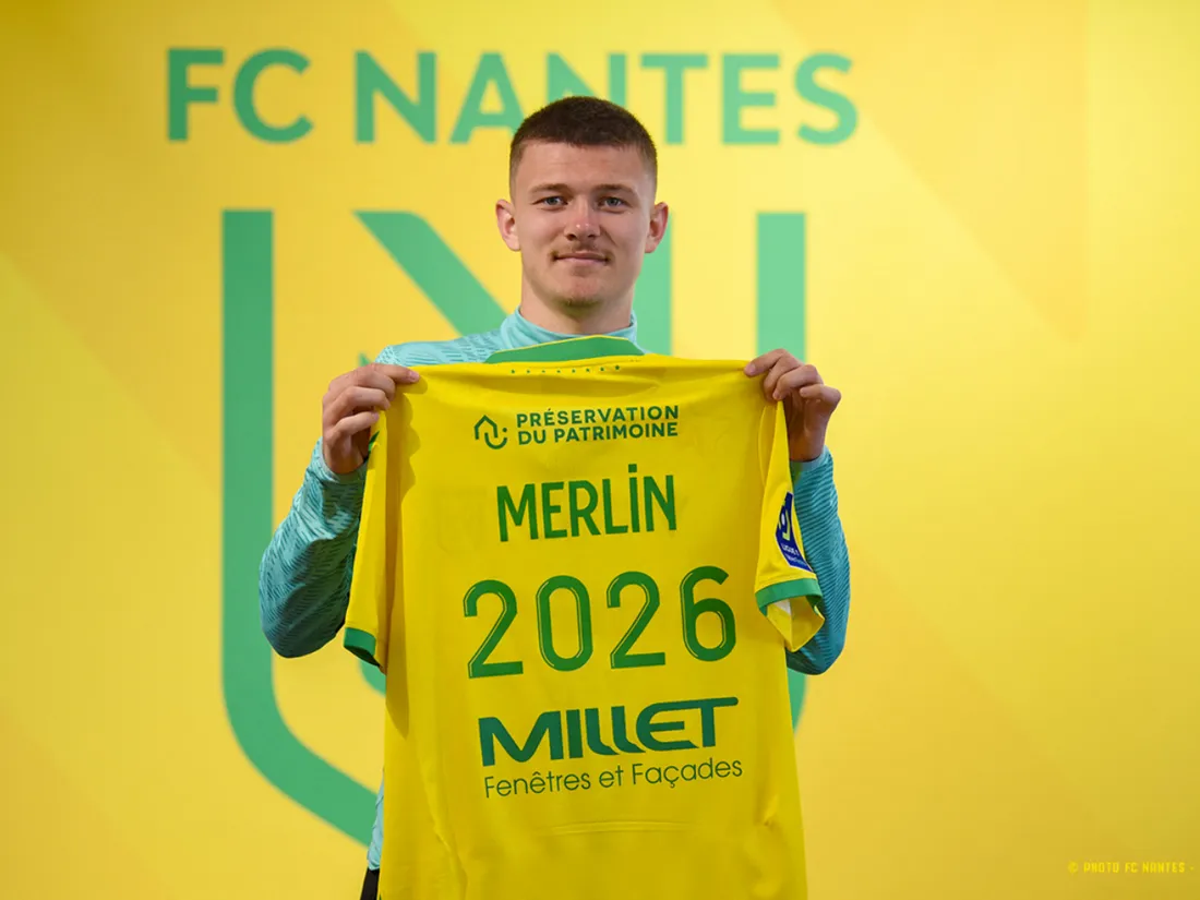 Quentin Merlin avec le FC Nantes