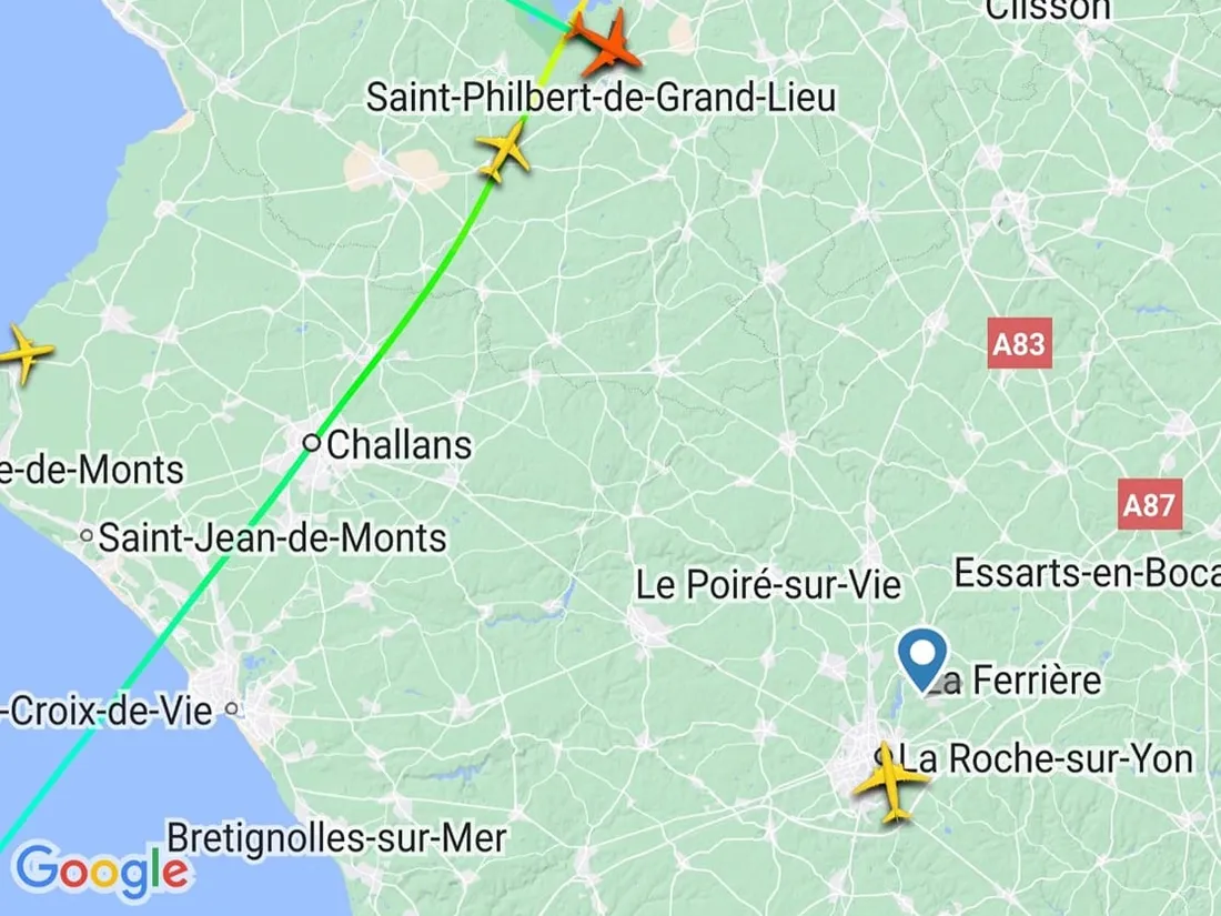 Un incident inhabituel à Nantes-Atlantique