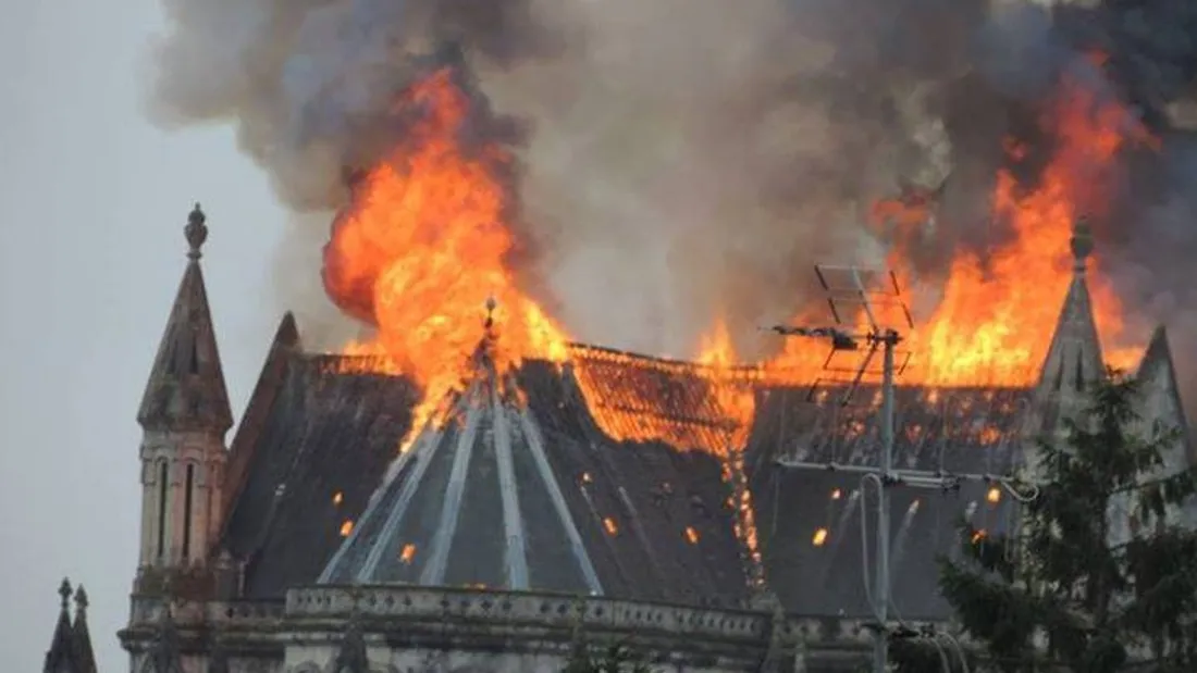Incendie à la basilique, le 15 juin 2015