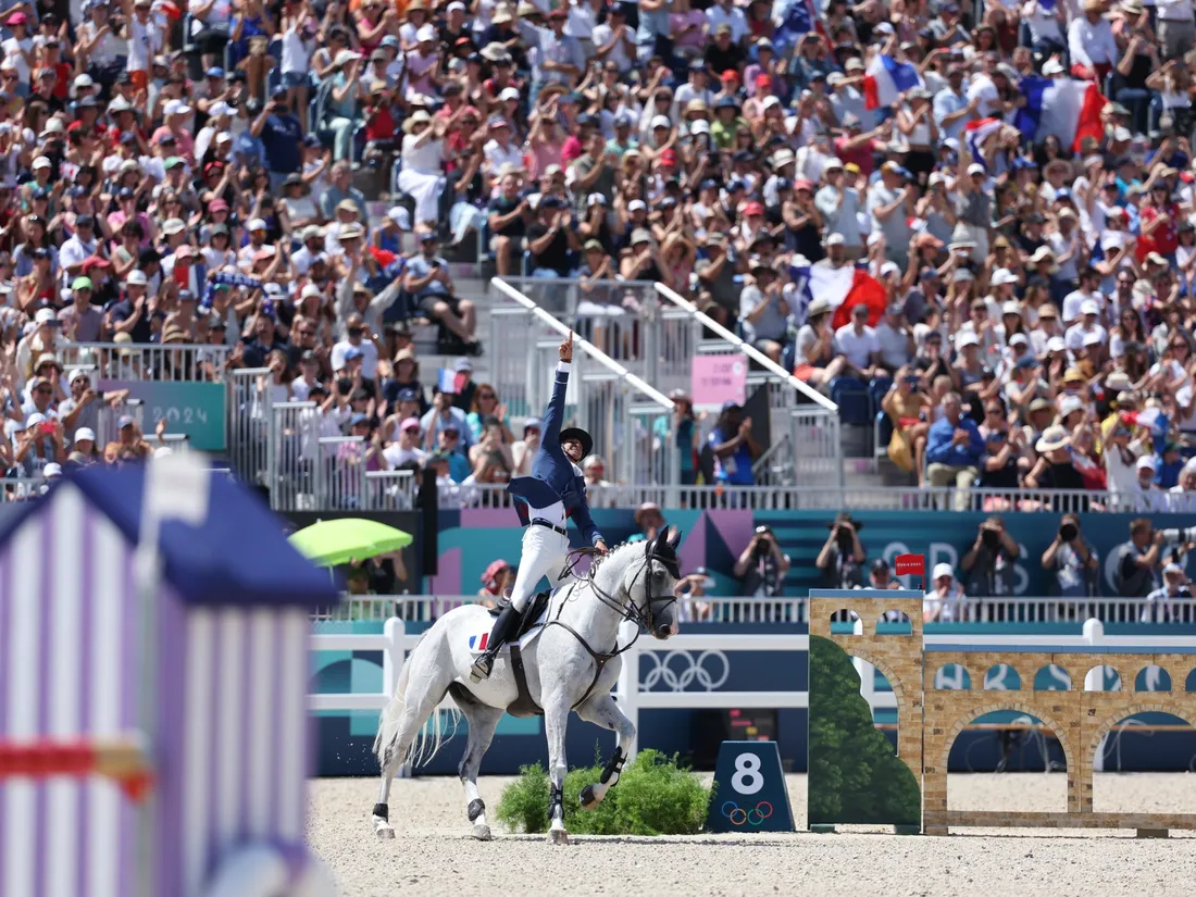 Stéphane Landois, vice-champion olympique d'équitation