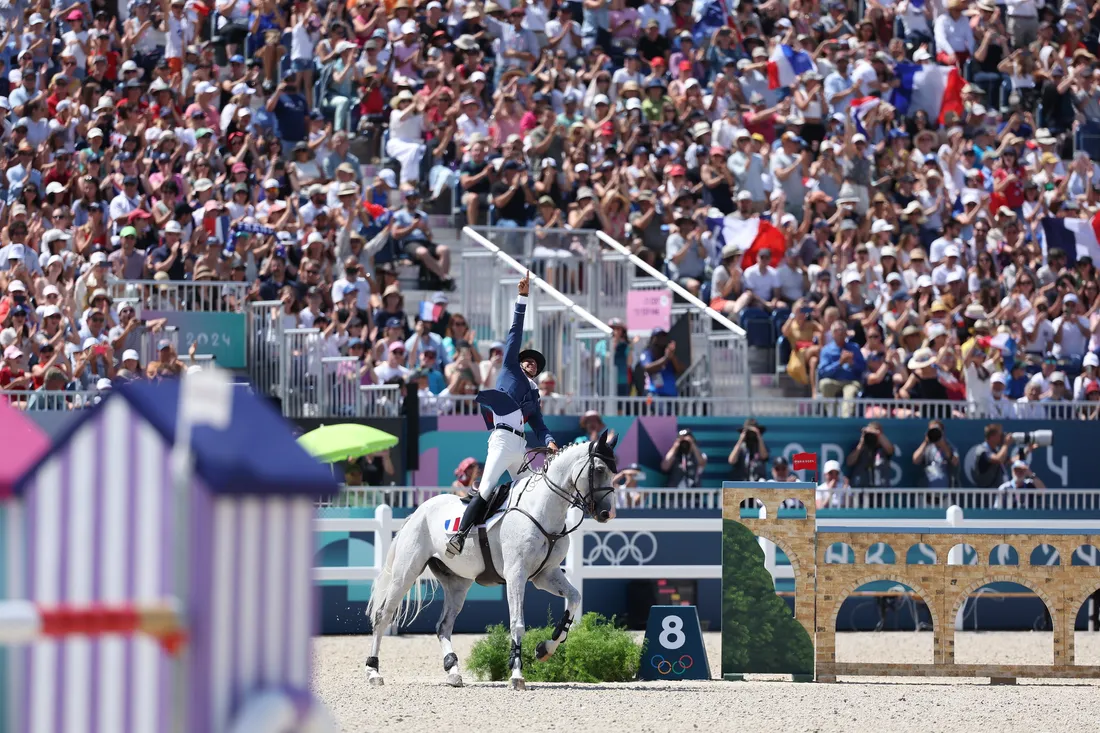 Stéphane Landois, vice-champion olympique d'équitation