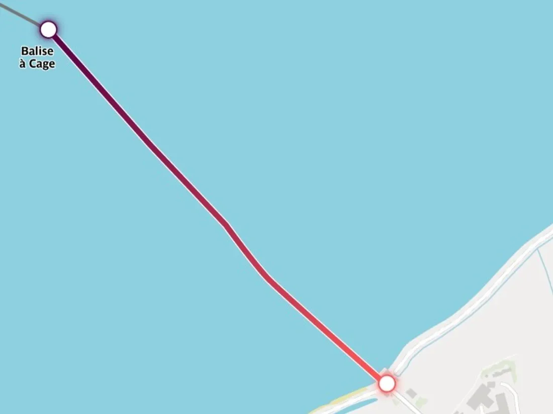 Le parcours de la flamme olympique au Passage du Gois