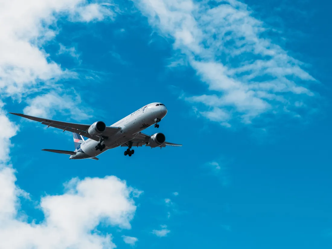 Avion en approche
