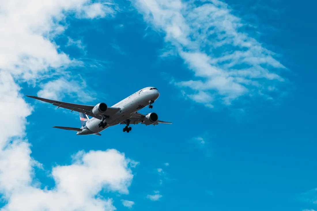 Avion en approche
