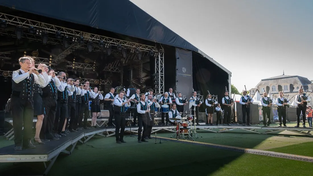 Concert du Bagad de Nantes à Pornic