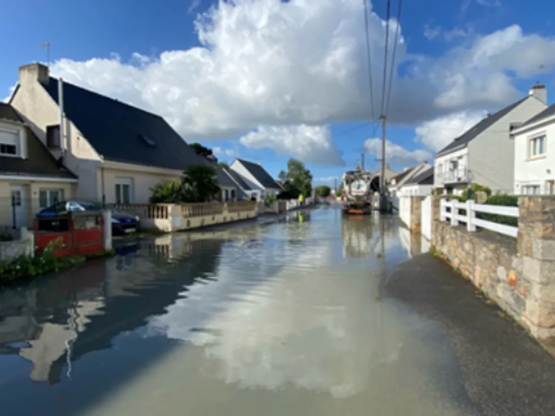 Inondation à Saint-Nazaire