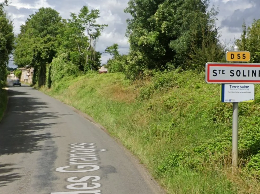 L'entrée de Sainte-Soline, capture d'écran