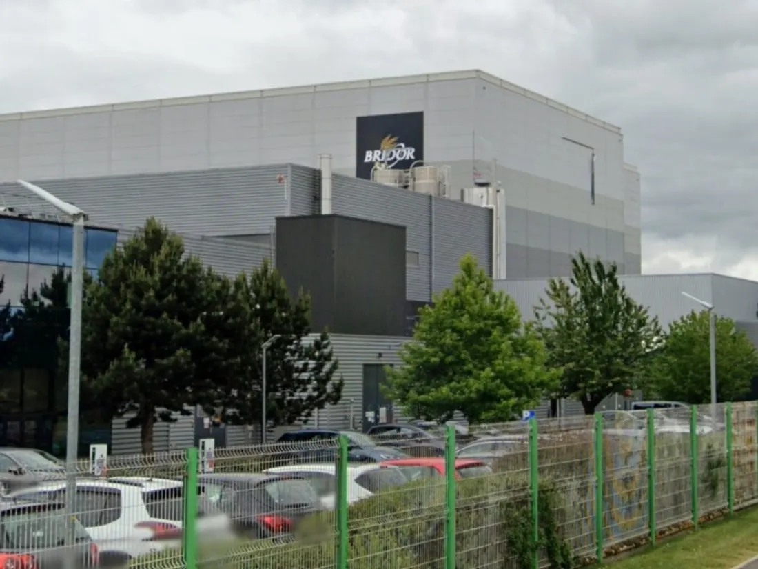 L'usine Bridor à Servon-sur-Vilaine, capture d'écran
