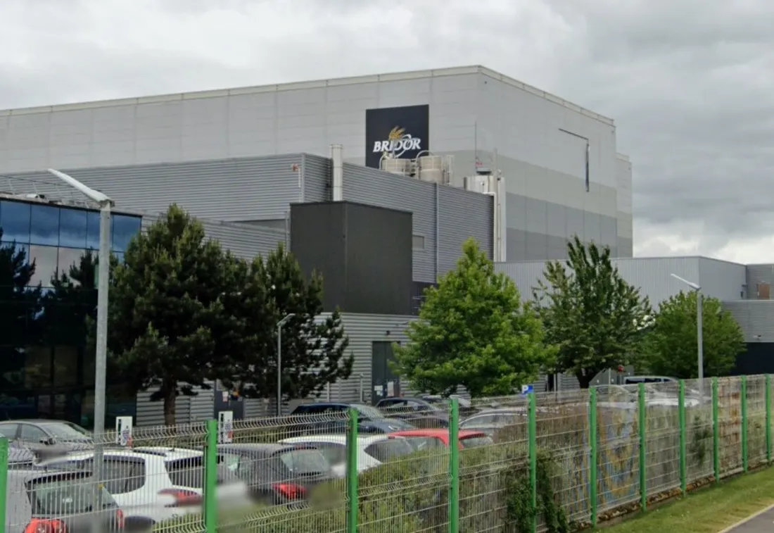 L'usine Bridor à Servon-sur-Vilaine, capture d'écran