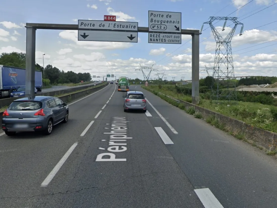 Le périphérique nantais, capture d'écran
