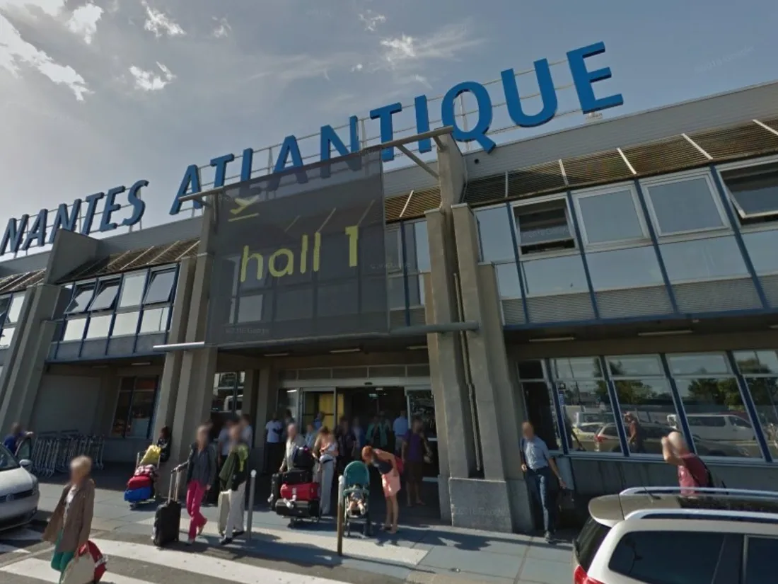 L'aéroport de Nantes-Atlantique, capture d'écran