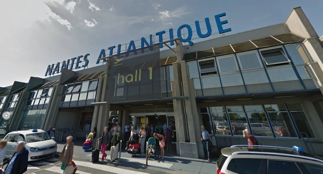 L'aéroport de Nantes-Atlantique, capture d'écran