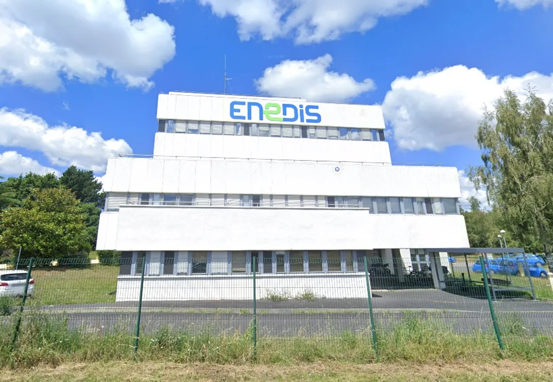 L'entreprise Enedis, installée à La Roche sur Yon, capture d'écran
