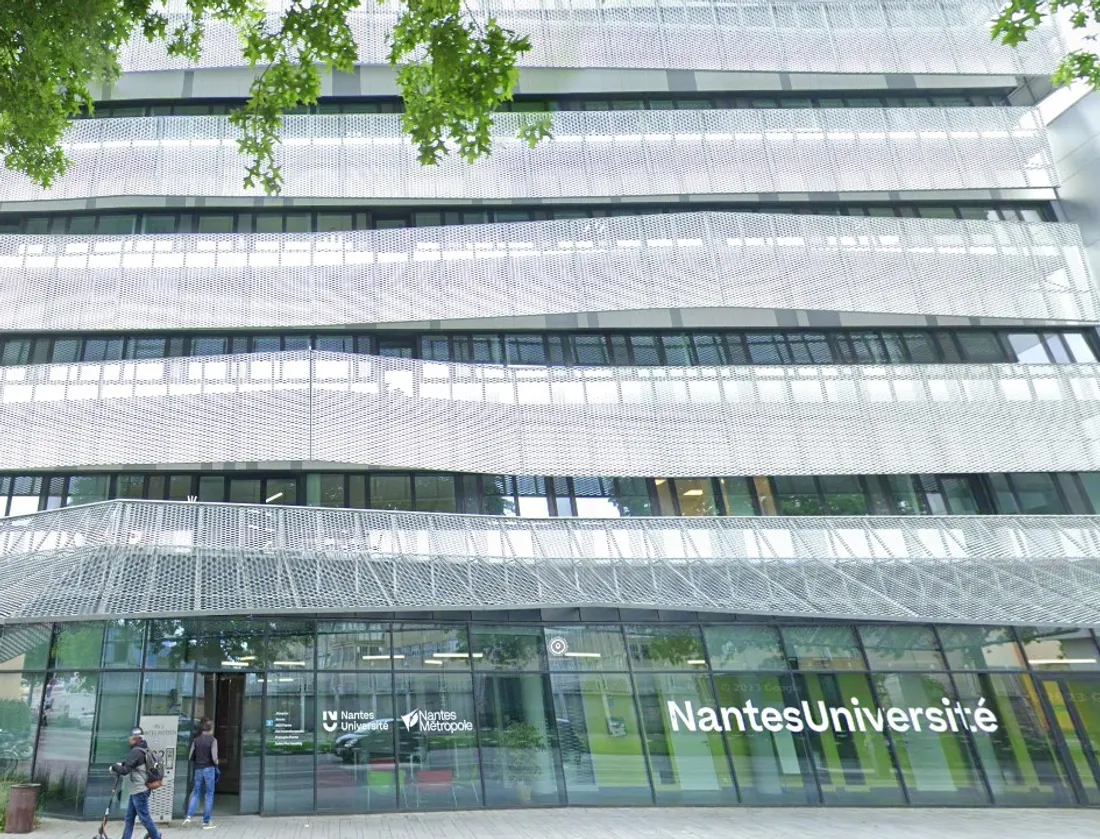Les locaux de l'entreprise sont hébergés dans ce bâtiment sur l'île de Nantes, capture d'écran