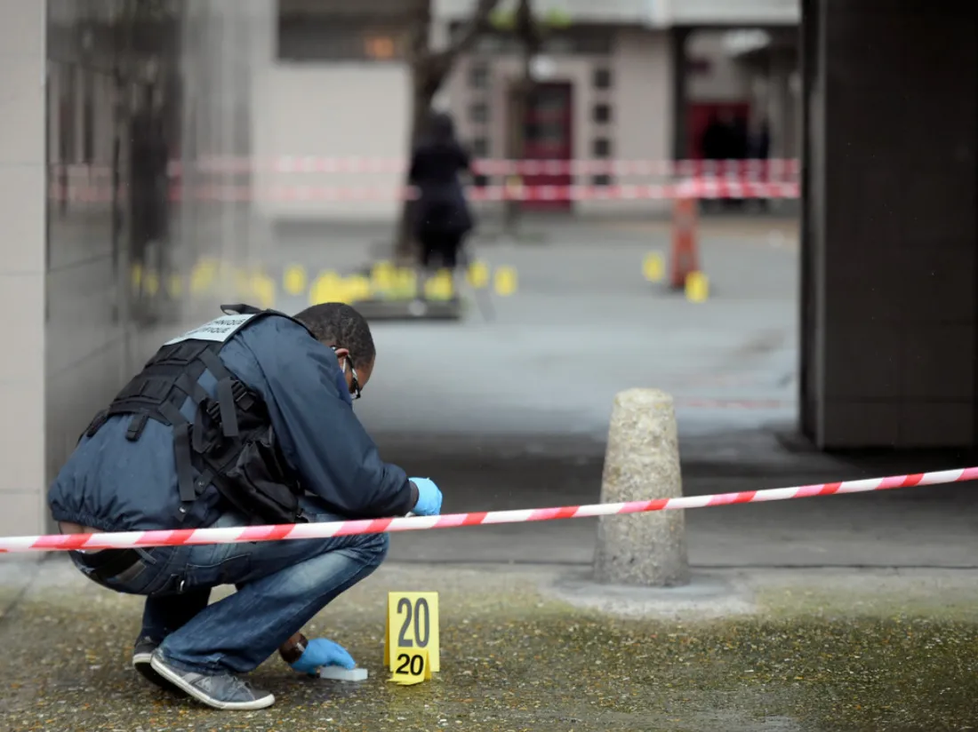 La police scientifique sur une scène de crime (image d'illustration)