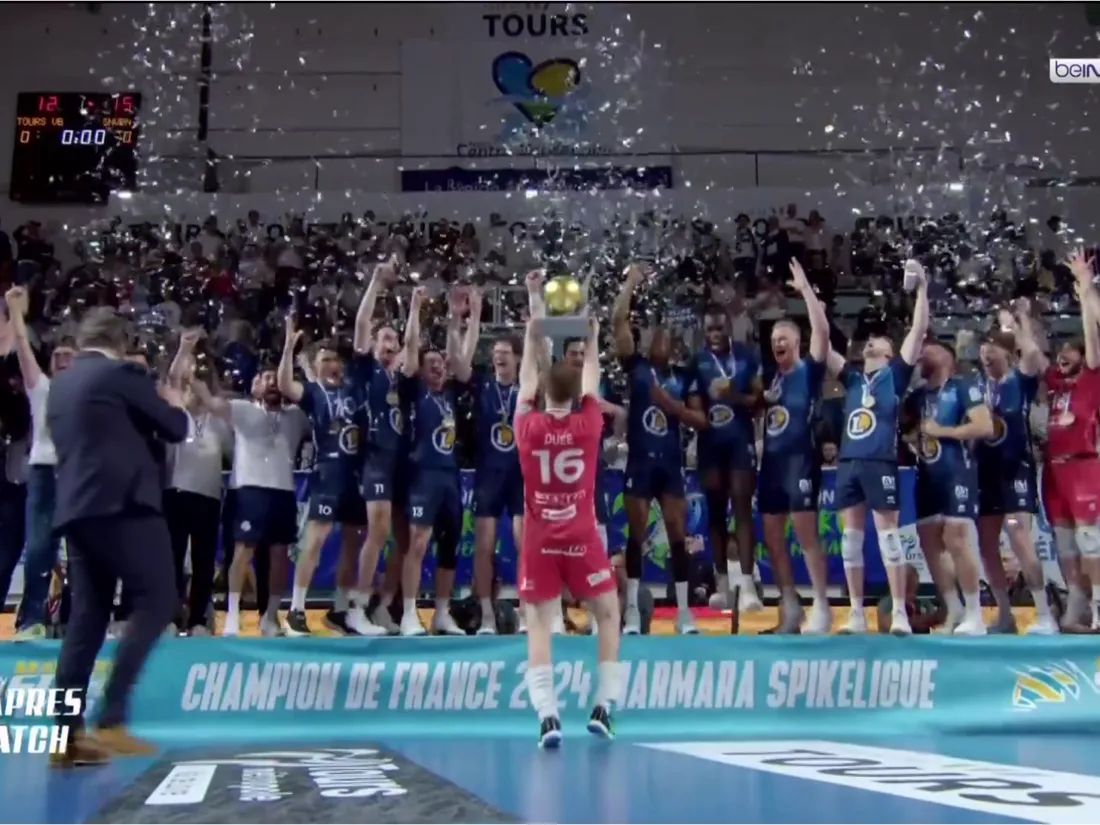 Saint-Nazaire champion de France de volley-ball